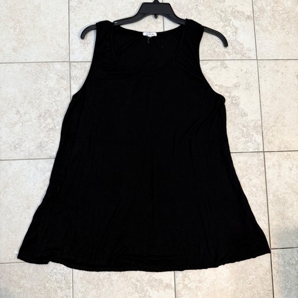 Chic Soul Black Tunic Tank‎ Top Sleeveless Casual Basic Comfy Everyday 2XL plus - Picture 1 of 4